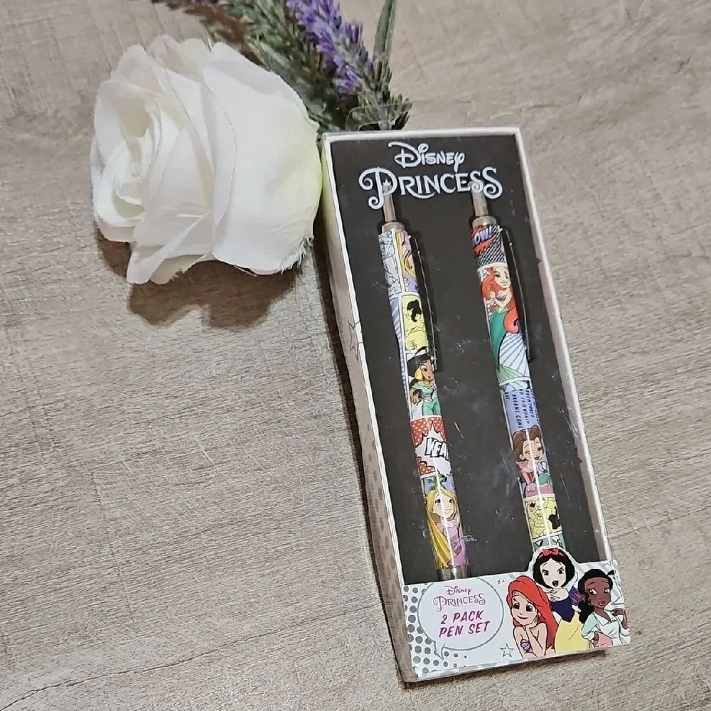Disney 🎁 Princess 2 Pack Pen Set